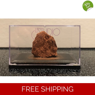 Piece of Le Studio CBB4 Display Box with piece of brick from main entrance wall Piece of Le Studio CBB4 Display Box with piece of brick from main entrance wall